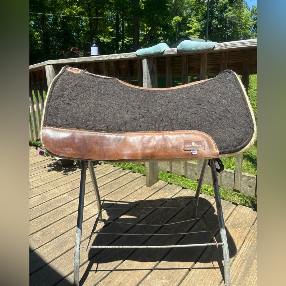 Classic equine saddle pad